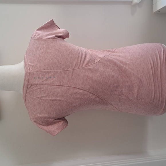 ASICS Pink Athletic V-neck Top size XS - Picture 5 of 7